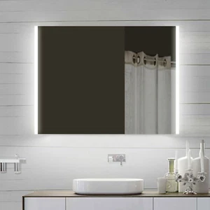 LED Badezimmerspiegel Wandspiegel Kalt & Warm Lichtspiegel Badspiegel 80 x 70 - Bild 1 von 3