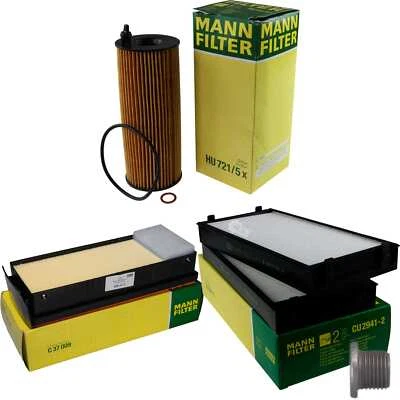 MANN-FILTER Inspektionspaket Filterset passend für BMW X5 M50d X6 F15 F85 E70 - Bild 1 von 4