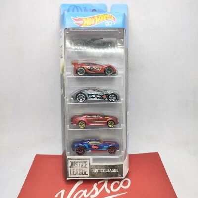 Hot Wheels Batman 5 Pack Justice League BATMOBILE Sir Ominous Ryura Synkro FKT50 - Image 1 of 4