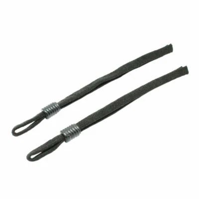 Banda elástica de costura negra lazo para oreja con ajustador de goma para manualidades hágalo usted mismo Foto 1 de 4