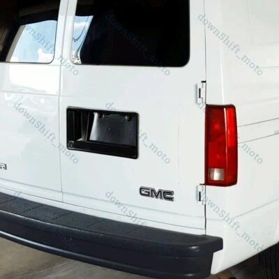 Puerta levadiza trasera insignia emblema negro para Sierra Yukon Canyon C1500 C2500 C3500 Foto 1 de 4