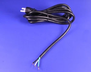 10 Foot Replacement Power Cord Heavy Duty 3 Wire 14 AWG UL Rated Power Cable  - Picture 1 of 4