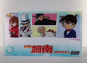 Official Chinese Detective Conan Booster Box Sealed Trading cards 18 Boosters