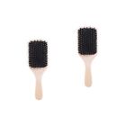  2 Count Styling Hair Brush Paddle Hairbrush for Curly Wavy Modeling