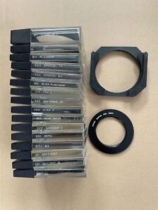 Hoyarex filter kit job lot 16 filters, holder, adaptor
