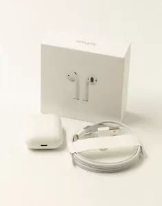 APPLE® AirPods 2nd GEN w/ Charging Case Bluetooth Headphones MV7N2AM/A $159 MSRP - Picture 1 of 2