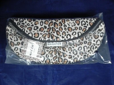 BRIGHTON WILD CAT 11" Belt Bag Brand New SEALED, Leopard Print - MSRP $78 - Image 1 of 4