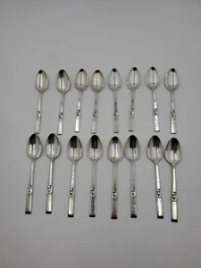 Oneida Community Morning Star 1948 Vtg. Silverplate "6 1/8" teaspoon Set of 16 - Picture 1 of 12