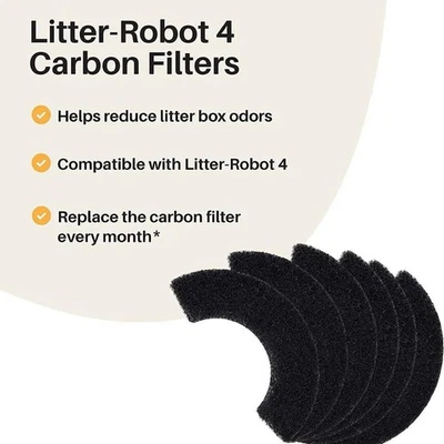 6x Absorbant Des Odeurs Absorption D'humidité de L'humidité pour La Litière - Photo 1/4