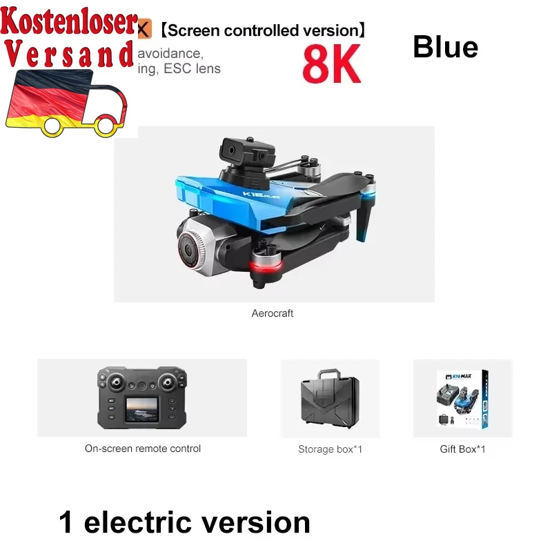 K16 Uav Aerial Photography 8K High-Definition Camera Screen Controlled Version F - Bild 1 von 4