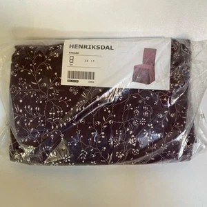 IKEA HENRIKSDAL LONG CHAIR COVER IN RYANE DARK RED - 204.711.55 - Picture 1 of 3