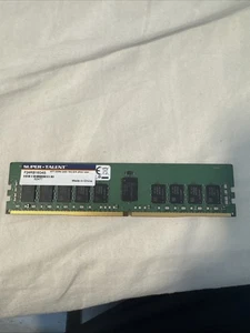 Memoria Super Talent F24RB16G4S 16 GB DDR4-2400 MHz PC4-19200 ECC CL17 288 pines - Imagen 1 de 2