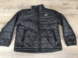 The North Face Boys Size Large (12) Reversible Jacket Black Fuzzy Side Osito? - Picture 1 of 10