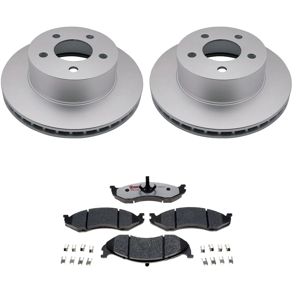 KIT-210513-557 Juego de 2 ruedas delanteras de disco y pastillas de freno Raybestos KIT-210513-557 Foto 1 de 4