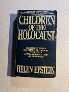 CHILDREN OF THE HOLOCAUST  by Helen Epstein vintage 1981 Bantam paperback - Imagen 1 de 3