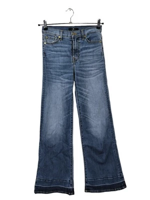 7 FOR ALL MANKIND Vaquero acampanados Mujeres Vaquero Talla EU 34 azul - Imagen 1 de 4