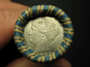 🔥ESTATE COINS AU-BU UNCIRCULATED ORIGINAL LUSTER LIBERTY V NICKEL ROLL 40ct - Picture 1 of 2