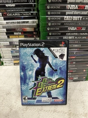 Dance Dance Revolution Extreme 2 (Sony Playstation 2, PS2) Complete CIB Tested - Image 1 of 3