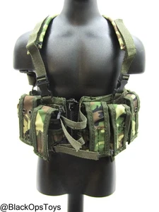 1/6 Scale Toy The Hunt For UBL - Woodland Camo Chest Rig w/Mags (x3) - Picture 1 of 9