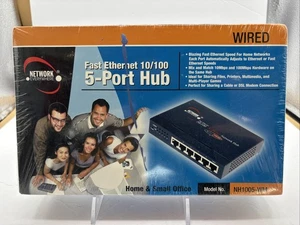 BRAND NEW Network Everywhere NH-1005-WM Wired Fast Ethernet 10/100 5-Port Hub - Picture 1 of 7