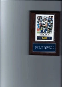 PHILIP RIVERS PLAQUE SAN DIEGO CHARGERS FOOTBALL NFL C - Picture 1 of 1