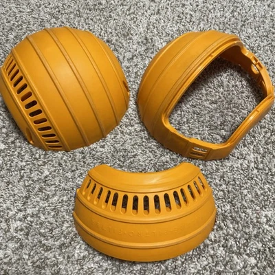 Cubierta de motor de bola Dyson DC25, acceso al filtro. Carcasa naranja OEM. Parte # 07-3909 Foto 1 de 4