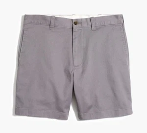 NEU J. Crew Flex Chino 9" Shorts grau Herren 34" H5020 - Bild 1 von 2