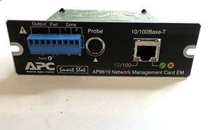 APC AP9619 Smart Slot Network Management Card EM - Picture 1 of 8