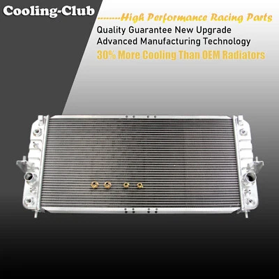 Fit 2000 Cadillac Deville DTS V8 4.6L 3 Row Aluminum KKS Radiator CU2369 Foto 1 de 4