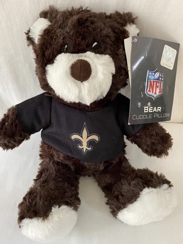 NFL New Orleans Saints Cuddle Bear 12" new with tags Cover