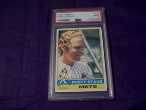 1976 TOPPS #120 RUSTY STAUB PSA 9 - Picture 1 of 2