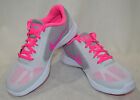 Nike Revolution 3 (GS) Platinum/Pink Girl's Running Shoes - Assorted Sizes NWB