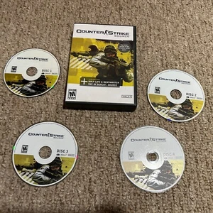 Counter Strike: Source PC CD-ROM Game, 2005 4 Disc Set Free Shipping - Picture 1 of 4