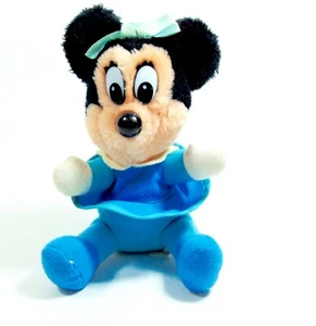 Peluche retro de Minnie Mouse del cuento de Navidad de Mickey Mouse (aprox. 1983) - Imagen 1 de 8