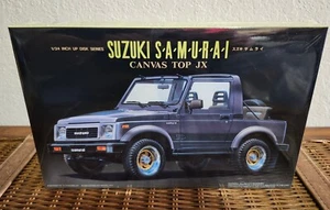 Nuevo Sellado FUJIMI ESCALA 1:24 SUZUKI SAMURAI LONA TOP JX MODELO COCHE SUV KIT 1988 - Imagen 1 de 23