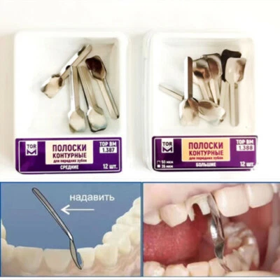 Dental Proximal Anterior Strips Twin Matrices TOR VM Matrix Band 1.387 1.388