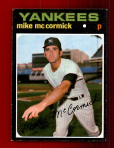 1971 O-Pee-Chee #438 Mike McCormick EX-EX+