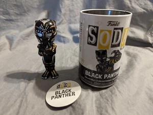 Funko Soda "Black Panther", Wakanda Forever, Vinyl Figure, Common - PRE-OWNED - Picture 1 of 12