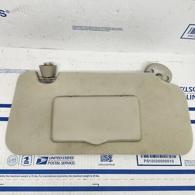 ✅02-07 Saturn Vue Pasajero Lado Derecho Parasol Paño OEM Beige Foto 1 de 4