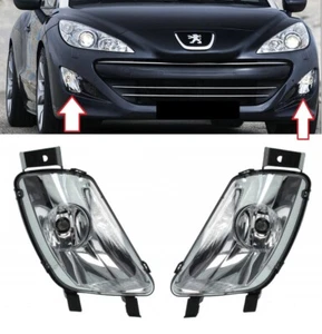 PAIR FRONT FOG LIGHT LAMP FITS PEUGEOT 308 2008 -2013 / PEUGEOT RZC 2010-2013 - Picture 1 of 8