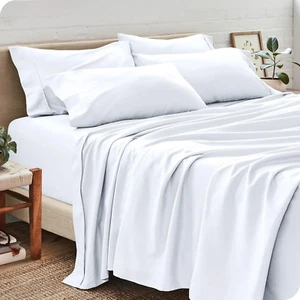 Hotel Quality 6 Piece Sheet Set Queen Size 1000 Thread Count Egyptian Cotton She - Picture 1 of 4