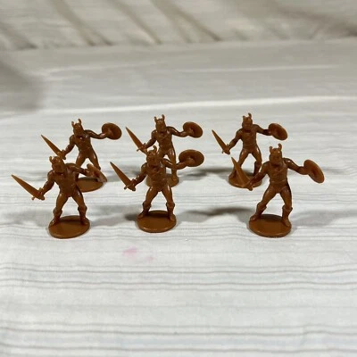 Ballestas y catapultas junto al lago 1983 vintage piezas de repuesto 6 marrón vikingo K1 Foto 1 de 4