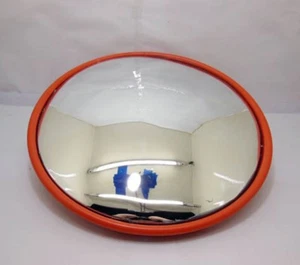 1X New Red 30cm Indoor Convex Security Safety Mirror - Picture 1 of 4