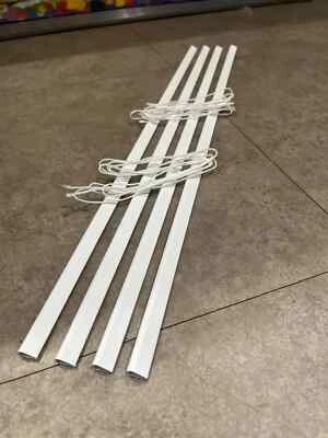 2x White Poster Hanger Sets (4 Strips) for Posters, Business Cards, Etc | CUSTOM - Image 1 of 3