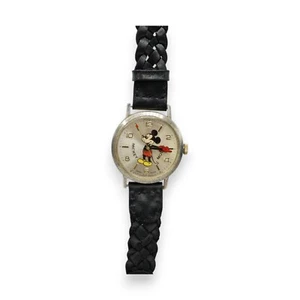 Disney Bradley Mickey Mouse Commerative Series 50 Years Wind Up Watch - Picture 1 of 5