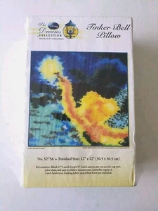 The Disney Dreams Collection Thomas Kinkade Tinker Bell Latch Hook Kit - Picture 1 of 6