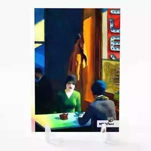 CHOP SUEY Edward Hopper Karte 2023 LeeBeeCo Holo Paint #CHW2 - Bild 1 von 2