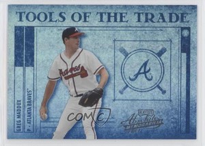 2003 Playoff Absolute Memorabilia Tools of the Trade Spectrum Greg Maddux HOF