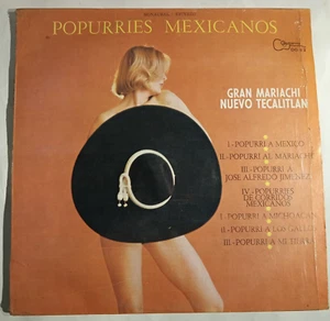 GRAN MARIACHI NUEVO TECALITLAN - POPURRIES MEXICANOS - MEXICAN LP - Bild 1 von 4
