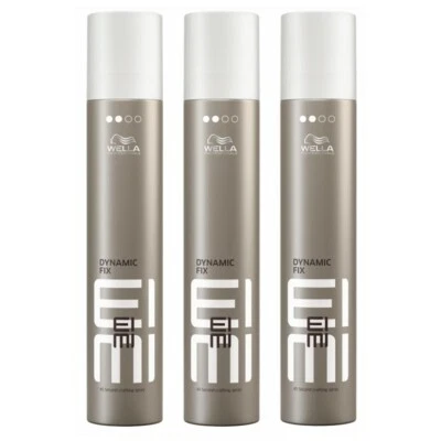 Wella Eimi Dynamic Fix Haarspray 3x 75ml Set 45-Sekunden-Modellier-Spray
